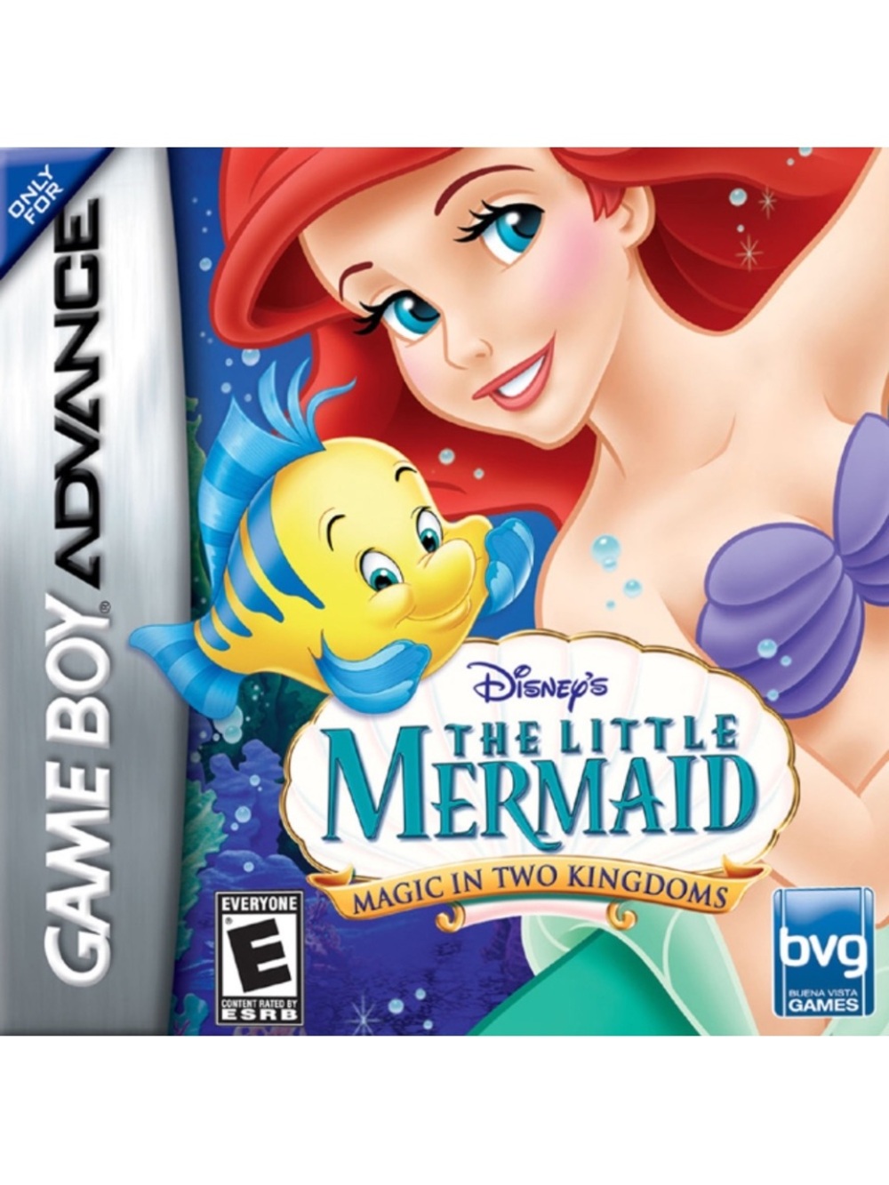 DISNEY The Little Mermaid: Magic In Two Kingdoms Game Boy Advance GBA Video Game
